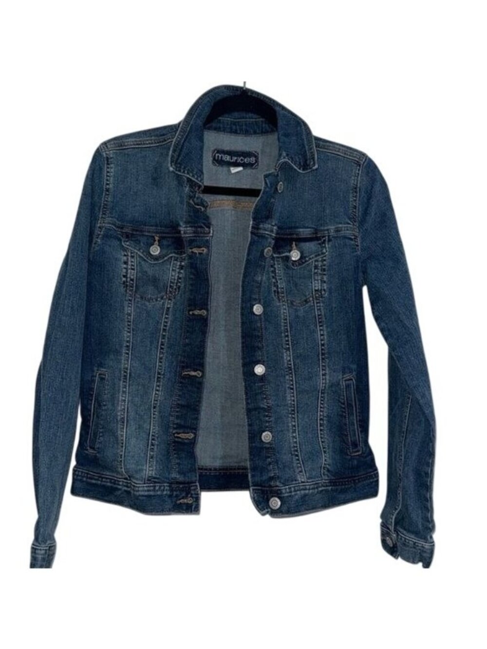 Maurices Denim Jacket XS Blue Cotton Blend
